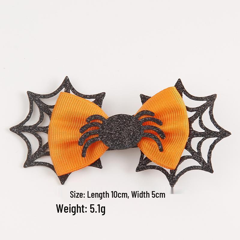 2025 Halloween Hair Clips: Children's Pumpkin & Ghost Party Accessories