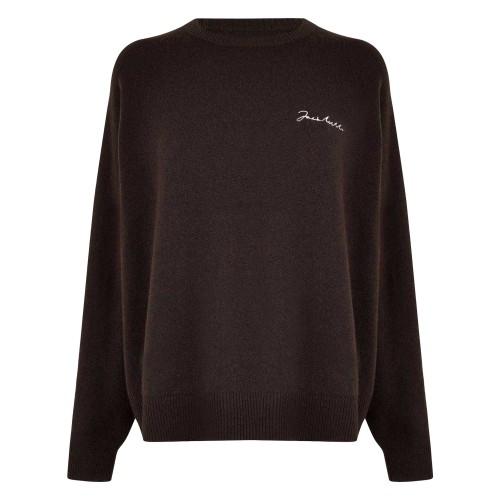 Jack Wills Womens/Ladies Embroidered Logo Crew Neck Jumper