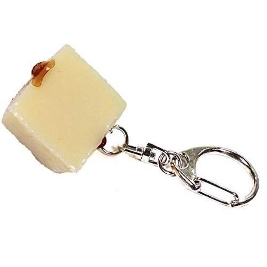 Coconut Accessories Every time you see it your stomach growls Chilled Tofu Mini Food Sample Keychain Cute Fun Souvenir Gift 286K