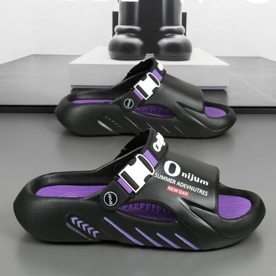 Male Flip Flops Massage Slippers Indoor Beach Clogs Outdoor Comfortable Sandals Soft Slides Men Casual Shoes Women Home Slippers