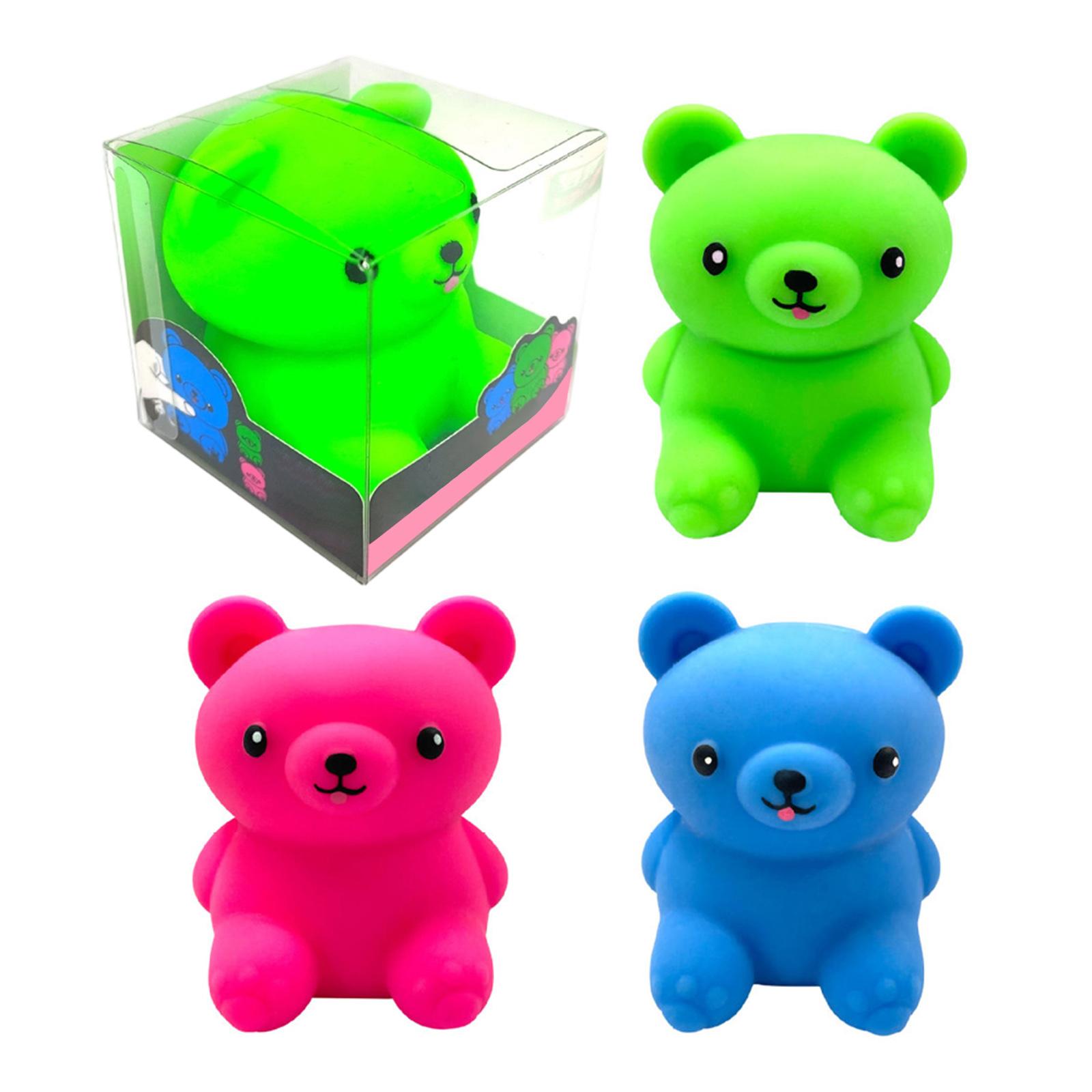 

Bear-shaped Stress-relief Toys And Sensory -stressors, Satisfying Tactile Needs Arising From Tension, Anxiety, And Stress (Random Color ). One Size