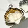 Draining Shell Soap Box Household Bathroom Soap Box Non-perforated Bathroom Shelf Ceramic