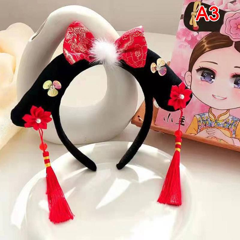 

Древний китайский ободок для волос Gege тканевая повязка на голову в китайском стиле