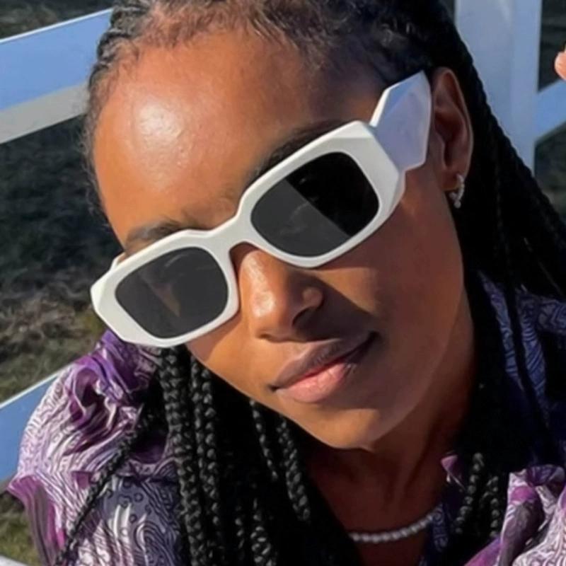 New Sunglasses for Men Women Trendy Sun Glasses Goggle Man Brand Designer Square Glasses Shades Female Eyewear Oculos