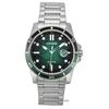 Marine Eco-Drive Stainless Steel Green Dial AW1811-82X 100M Men's Watch