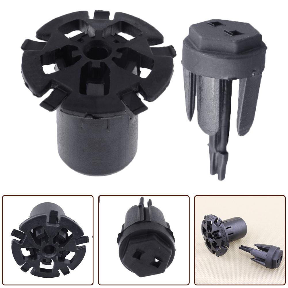 1 Set Car Cooling Radiator Support Clip For BMW 17117595701 Plastic Efficient Cooling Radiator Support Clip Auto Accessories