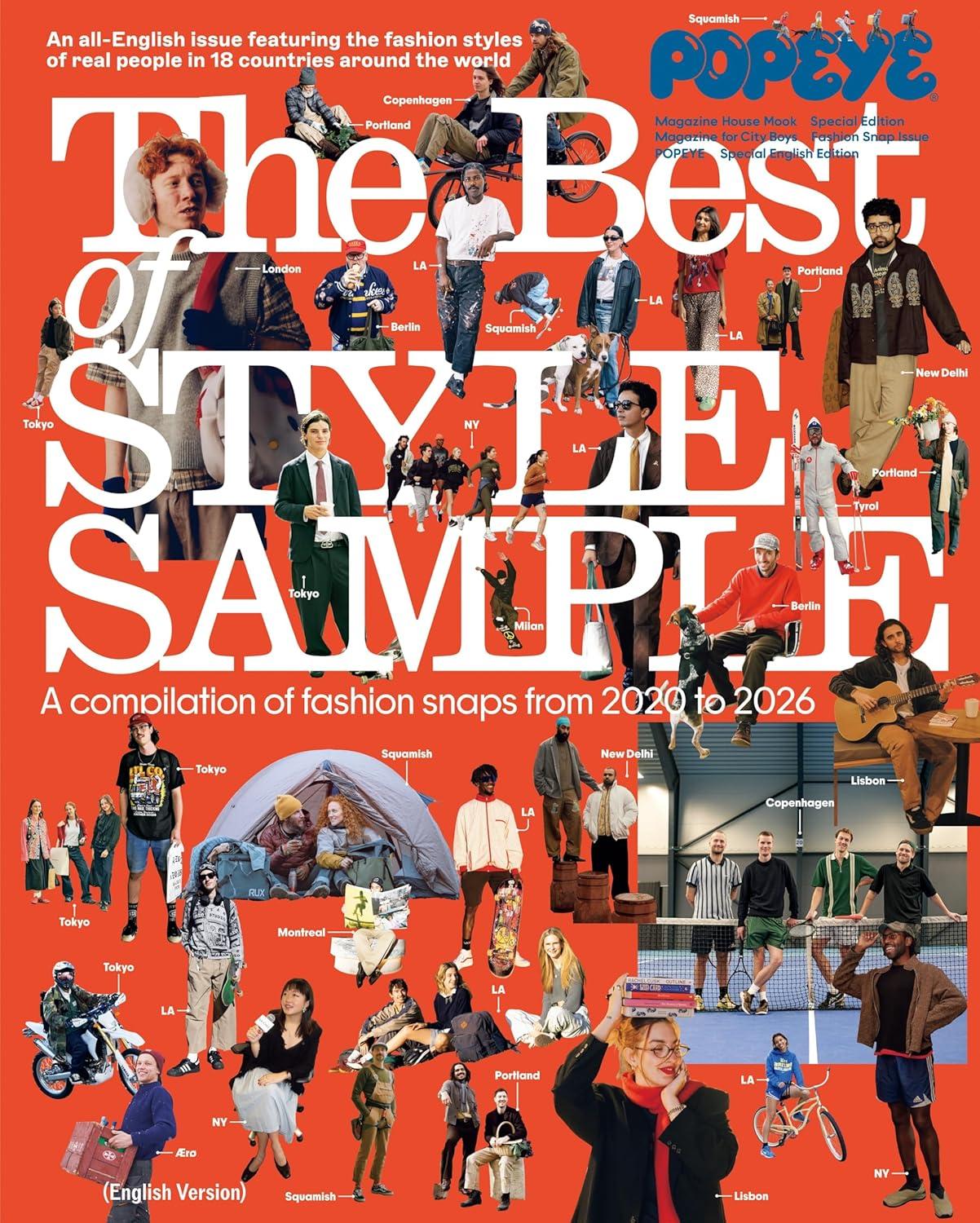 POPEYE Special English Edition STYLE SAMPLE Japan Magazine 2026