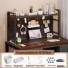 Iron Art Pegboard Bookshelf & Desk Organizer for Home or Dorm