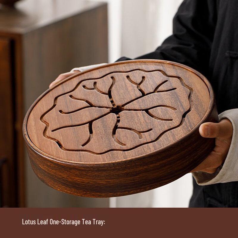 

Walnut Wood Water Storage Tea Tray