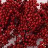 Branch, decorative cone 20 pcs red, maroon