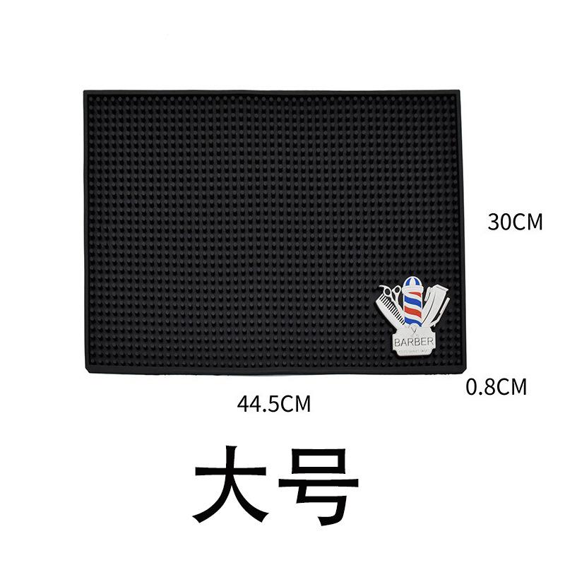 Salon Haircut Tool Pad Professional Clippers Trimmers Non-Slip Mat Scissor Storage Display Cushion Barbershop Accessory Supplies