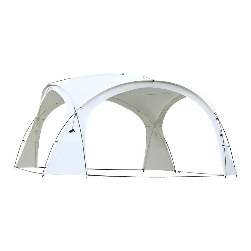 Extra Thick Windproof Camping Tent: Rainproof, Blackout Sunshade with Dome Canopy for Outdoor Sun Protection