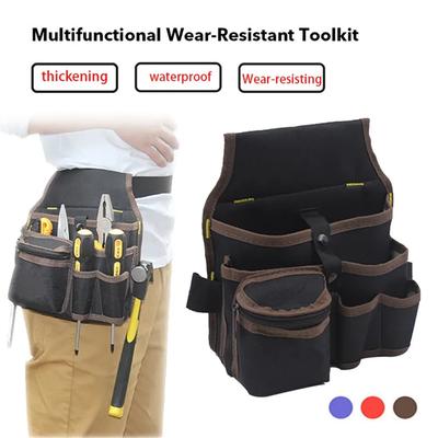 Multifunktionale Werkzeug Aufbewahrungstasche Beutel Gürtel Elektriker Toolkit Bohrer Taille Tasche Schraubenschlüssel Schraubendreher Hardware Werkzeug Taschen Organizer