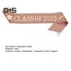 2025 Graduation Sash Glass of 2025 Graduation Honor Stole Unisex Adults Graduation Sash for High School College Academic Commencements