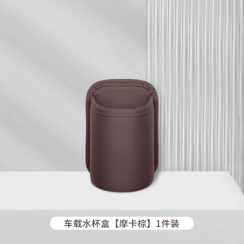 Car Seat Back Organizer Cup Holder Phone Storage Bag with Trash Can