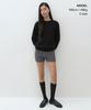 MUSINSA STANDARD WOMAN [Victoria Wool] Women'S Crew Neck Knit [Black]