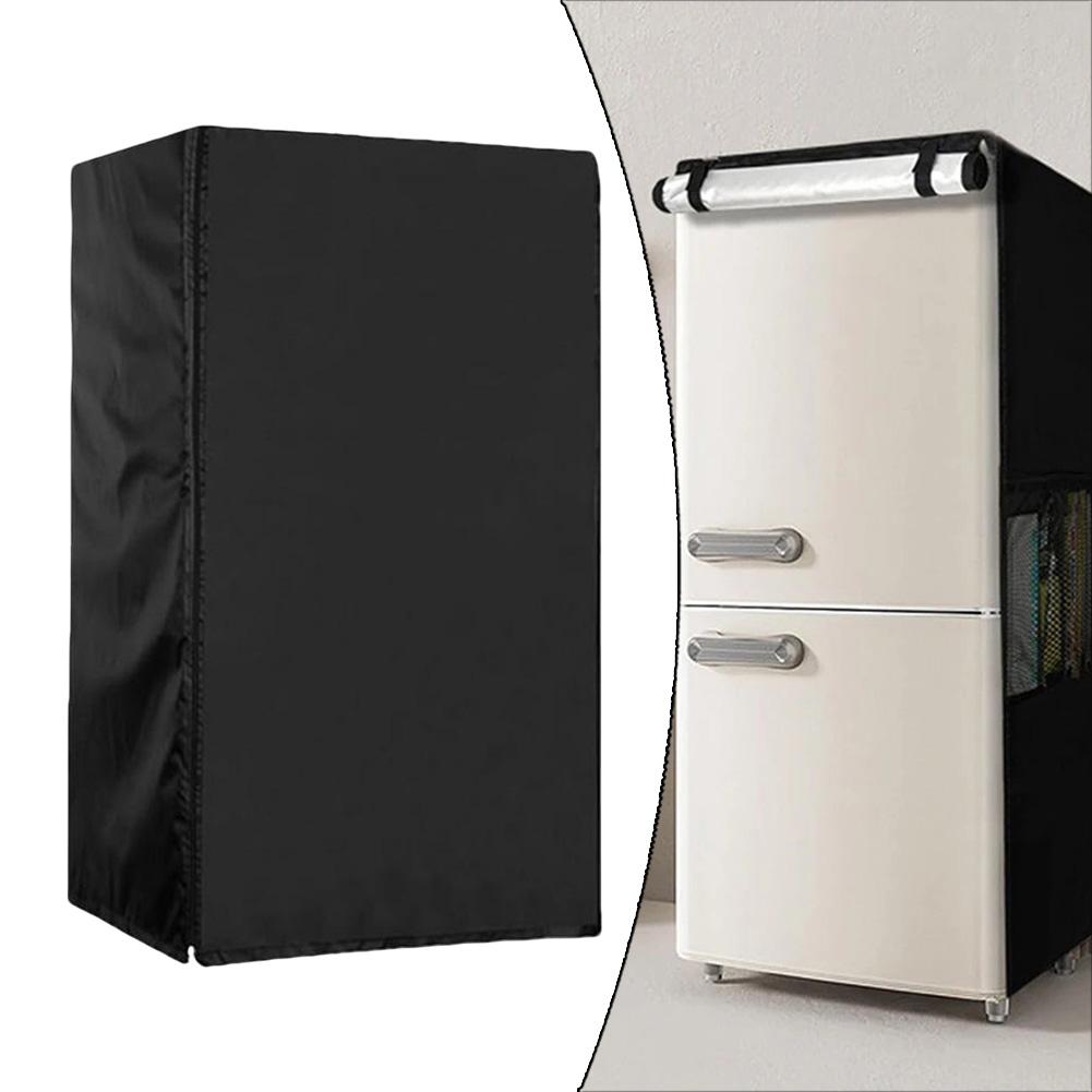 Tessuto Oxford 210D Protezione Frigorifero da Esterno Copertura Frigorifero Facile Accesso