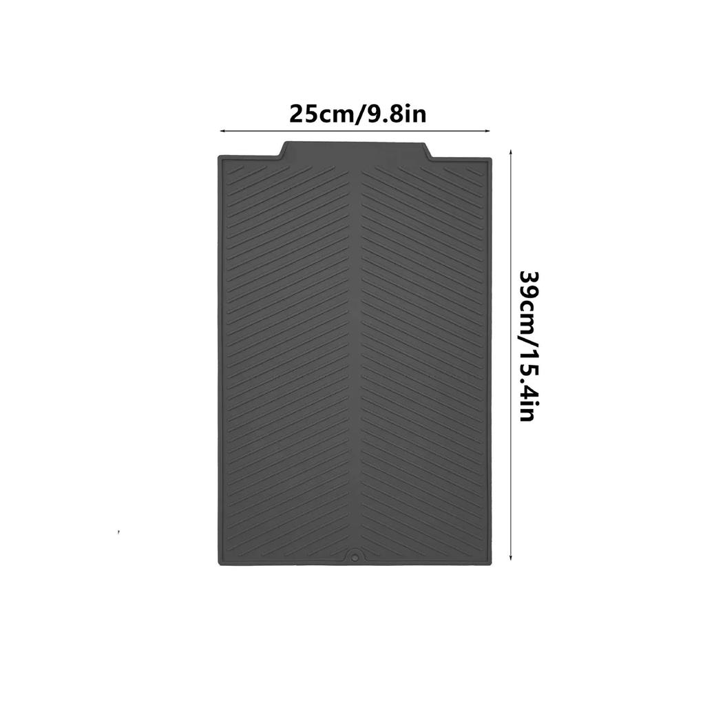 1PC Silicone Drain Pad Drying Mat Pots Dish Drain Mat for Kitchen Tableware Non-slip Mats Anti-scald Coaster Kitchen Utensils