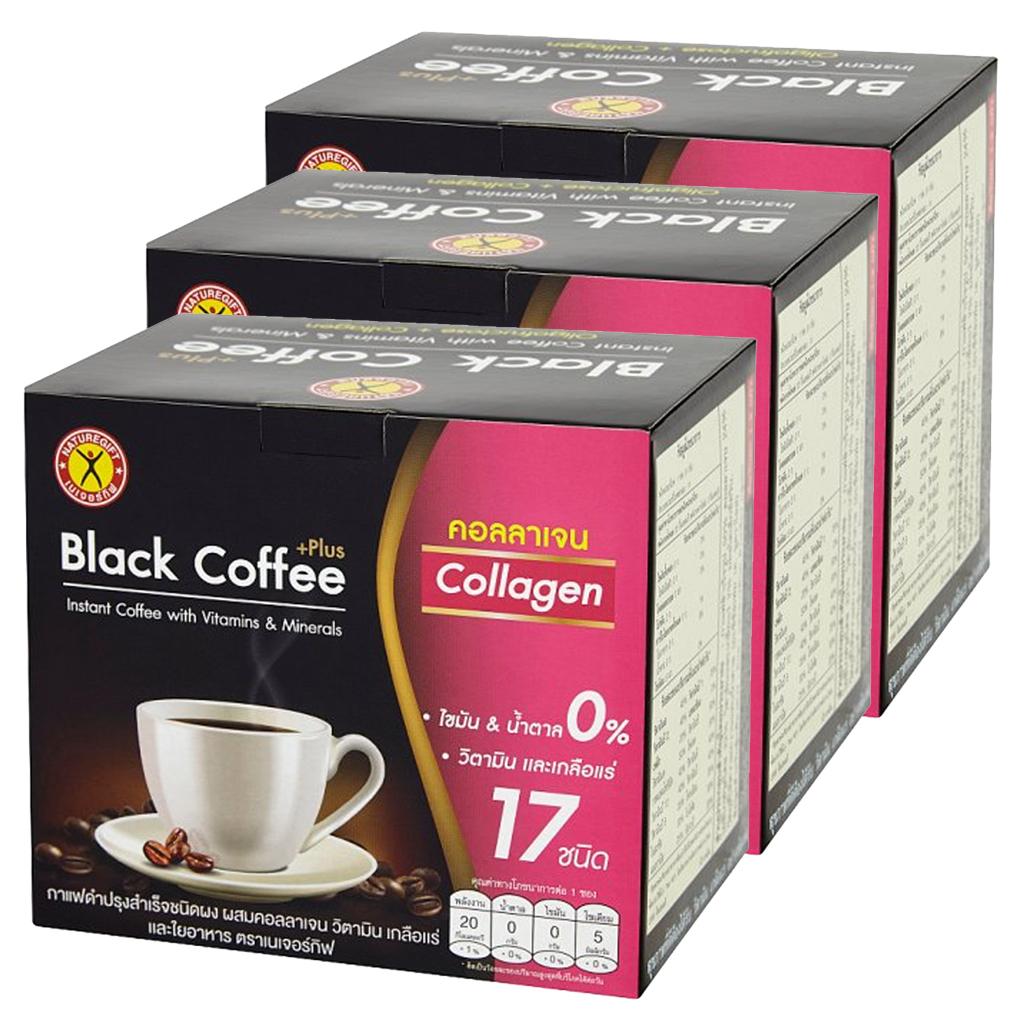 NATUREGIFT Black Coffee Collagen 50 G.