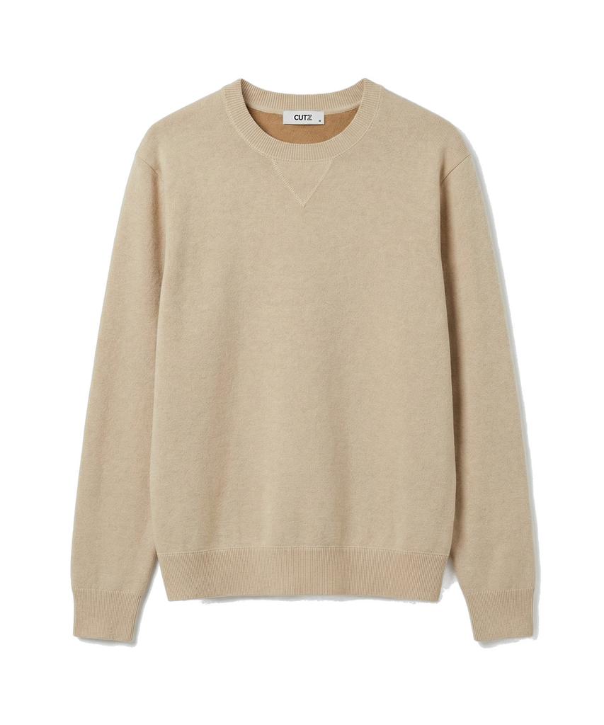 CUTZ Double-Weave Round Neck Knit - 2 Colors