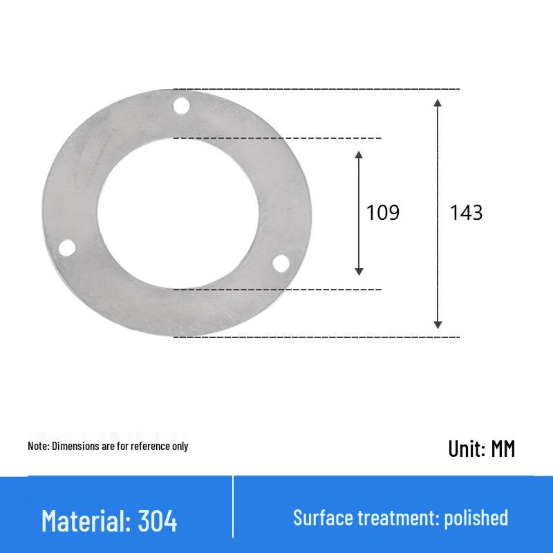 Stainless Steel Decorative Pipe Ring Cover Set