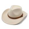 Vintage Fedora Hat For Summer Sun Protection With Breathable Wool Blend Fabric For Men And Women