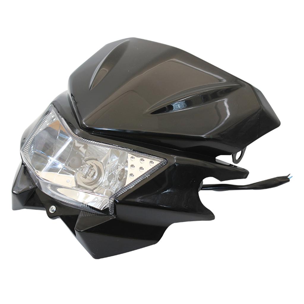 For Kawasaki Motorcycle Halogen Headlight Assembly KlX250 KLX 150 450 DirtBike Enduro Motocross Off-Road Racing Headlamp Fairing