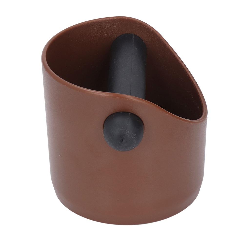 Large Opening Coffee Grind Dump Bin Shock Absorbent Espresso Knock Box Coffee Bar Use