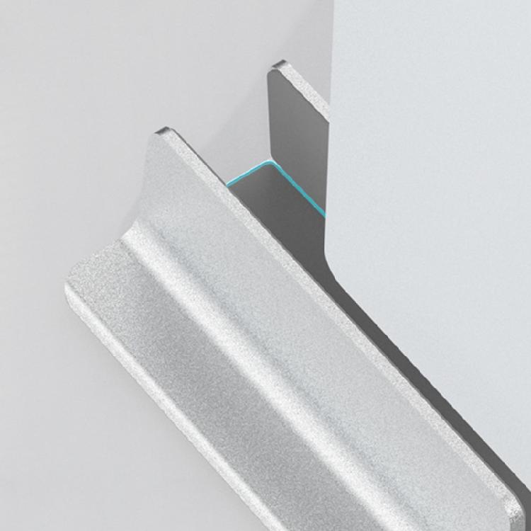 Aluminum Vertical Laptop Stand Desktop Stand Holder Adjustable Dock Space Saving Laptop Stand for Desk Laptop Notebook