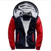 Mens Sweatshirt Hooded Autumn and Winter Men's Baseball Clothing Padded and Thickened Men's Jacket Warmth