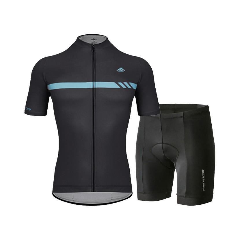 Men Women Cycling Jersey Shorts Set Quick Dry Breathable Bike Riding Outfit Road Mountain Bikes