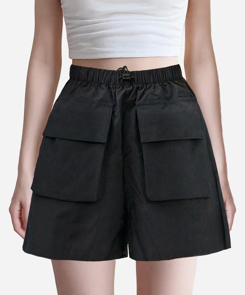 Keulleiseu Upf 50+ Uv Protection Cargo Pocket Shorts_Charcoal