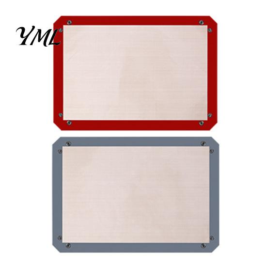 Baking Mats with Snap Buttons Transformable Snap?Up Silicone Mat, Multi?Purpose Food Tray, Heat?Resistant Mat for Oven Dough Rolling Roasting