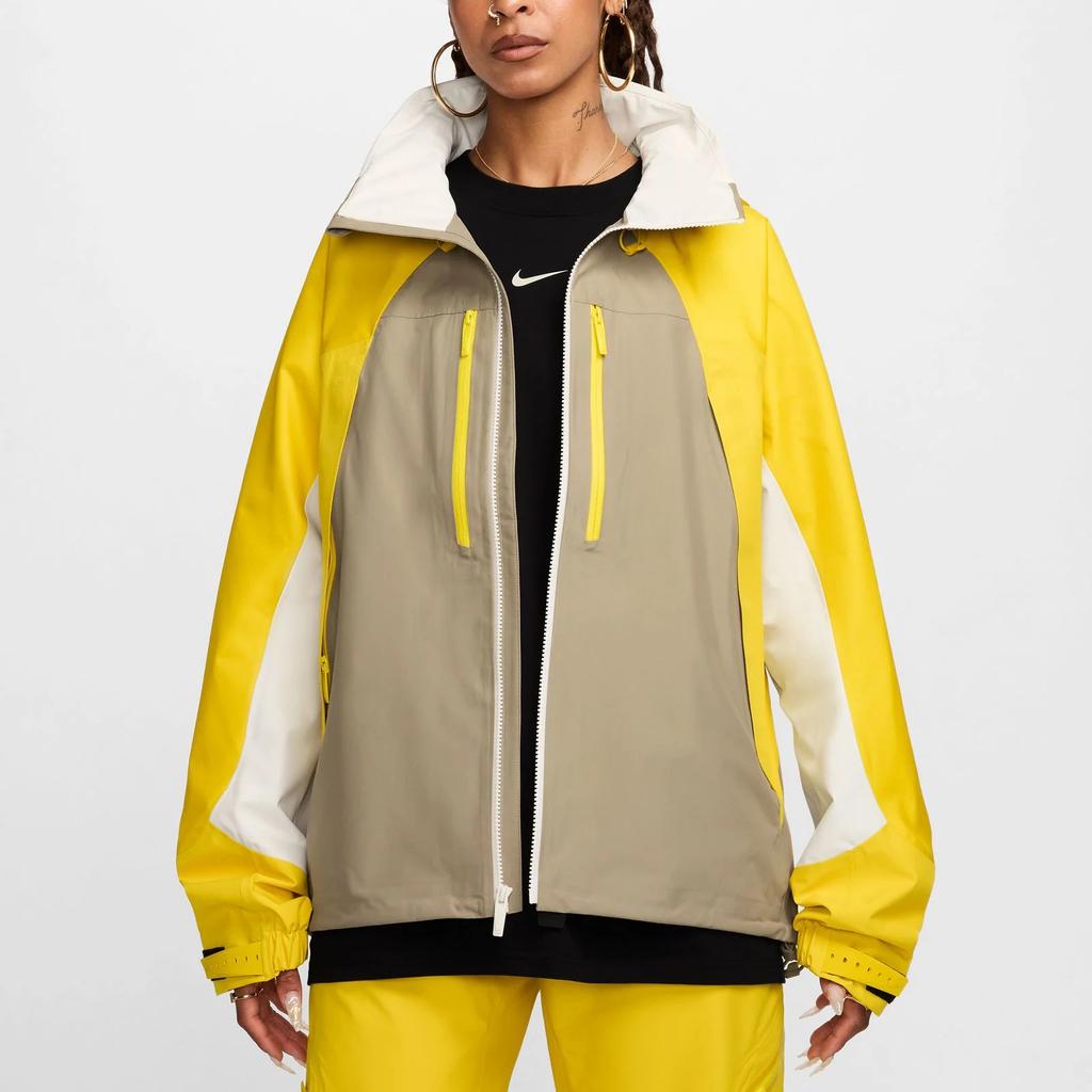 Nike X Nocta The Art SS24 Comfortable Fashion Casual Zip-Up Long Sleeve Jacket Unisex Jacket Yellow FD2161-247