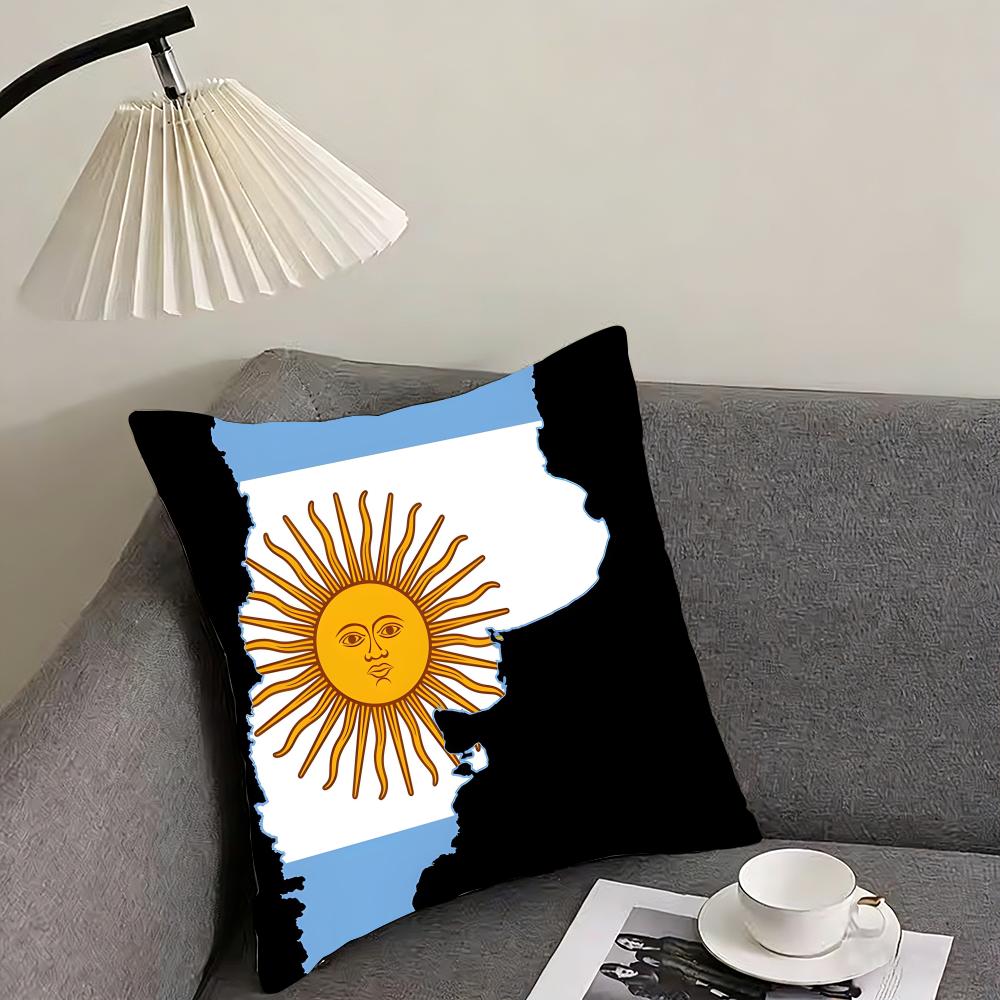 

Uruguay Flag Hot Cushion Cover Pillowcase Ultra Soft Skin Friendly Fabric Cloud Like Comfort Concealed Zipper 30x30cm