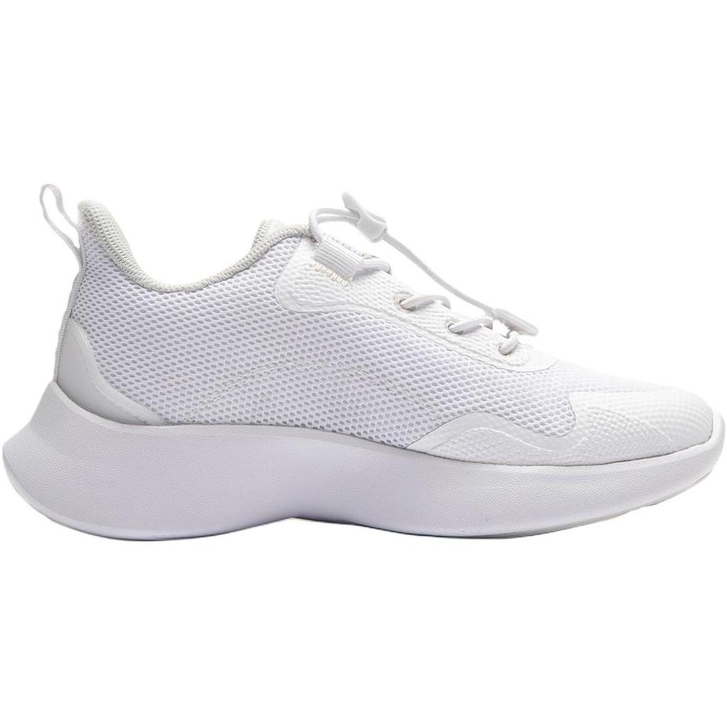Li Ning Kids Ling Yue 4 Soft Comfortable Non-Slip Wear-Resistant Low-Top Casual Shoes Kids Casual Shoes White YKNU026-3