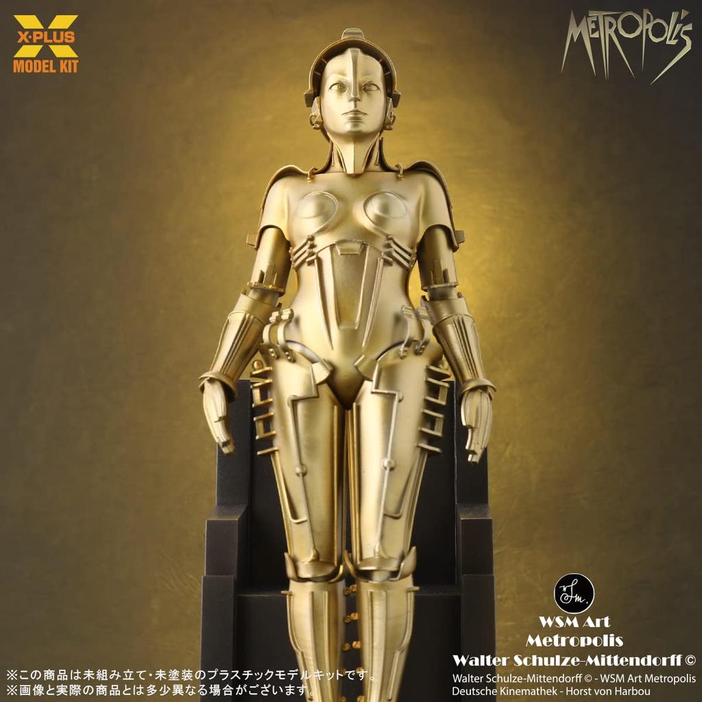Metropolis Maria Scale Unpainted and Unassembled Plastic Model Kit X-Plus 1/8