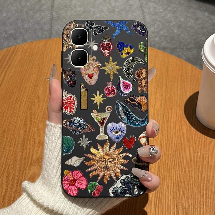 For Infinix Smart 10 8 7 6 Plus 8 5 Pro 8HD 6HD Phone Cases Fashion Leopard Patterns Soft Matte Silicone Shell For Infinix Smart9 3+ Lightweight Cover