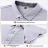Romon Men's Solid Cotton Short Sleeve Polo Shirt