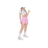 Puma Ess+ Palm Resort Fashion Letter Print High-Waisted Casual Shorts Women shorts Pink 683008-30