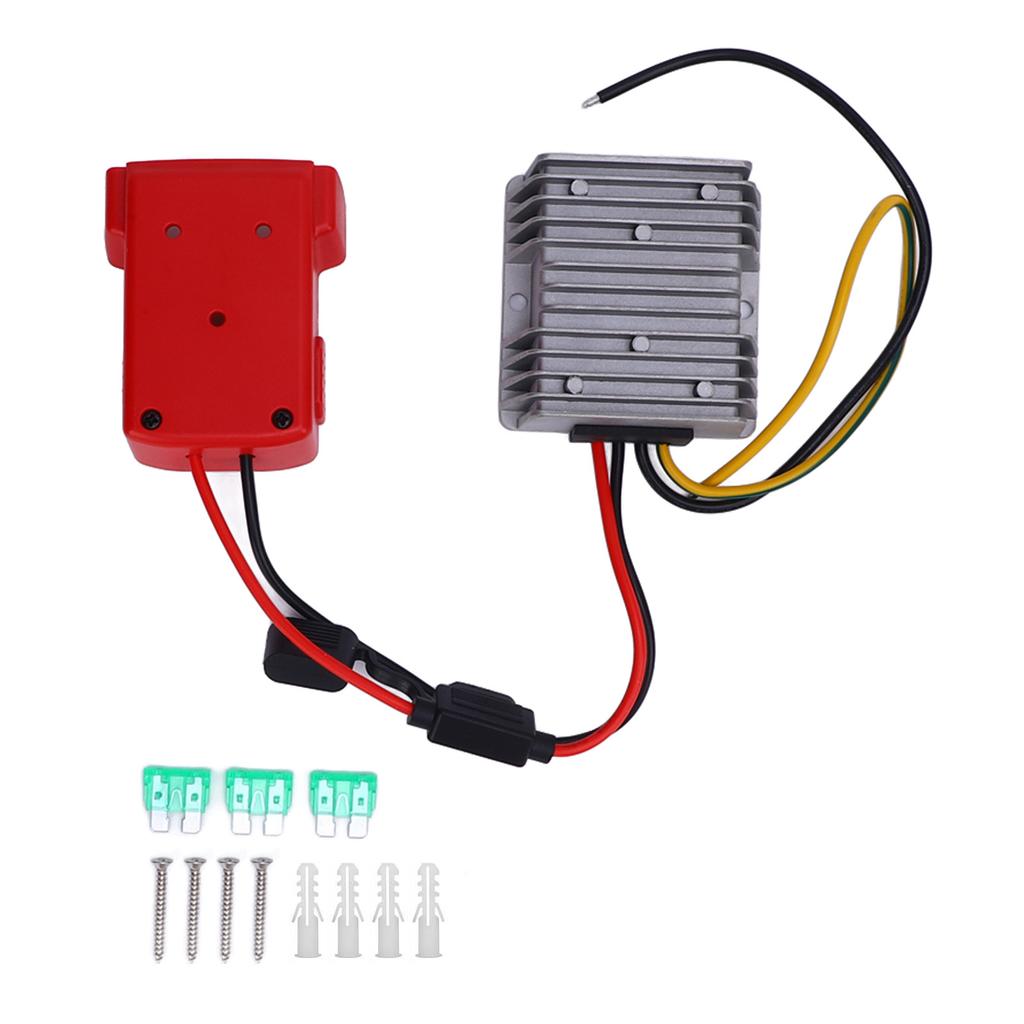 18V auf 12V Spannungswandler 1755V Eingang 12V Ausgang 20A 240W Batteriebetriebener Spannungsreduzierer für