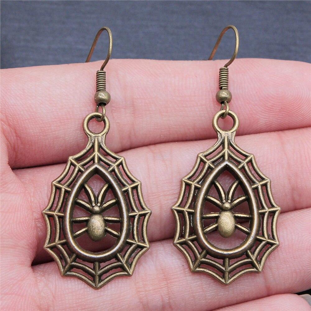 Серьги «Летучая мышь-паук», принадлежности для изготовления ювелирных изделий, новые модные украшения ручной работы