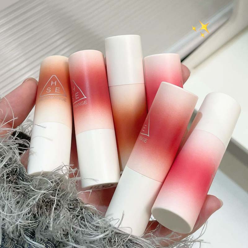 HERORANGE Příze plstěný samet mlha matná rtěnka mlhavá tvář sametová barva držící make-up lifting barva bělící rtěnka