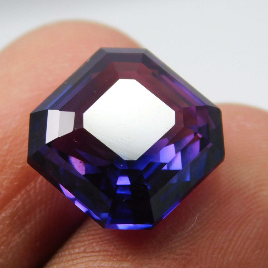Stunning Natural Purple Tanzanite 8.35 Ct Emerald Cut CERTIFIED Loose Gems A-2544
