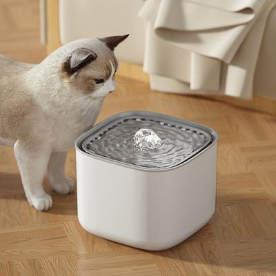3L Cat Water Fountain Auto Recirculate Filter Large Capacity Filtring Cat Water Drinker USB Electric Mute Cats Water Dispenser