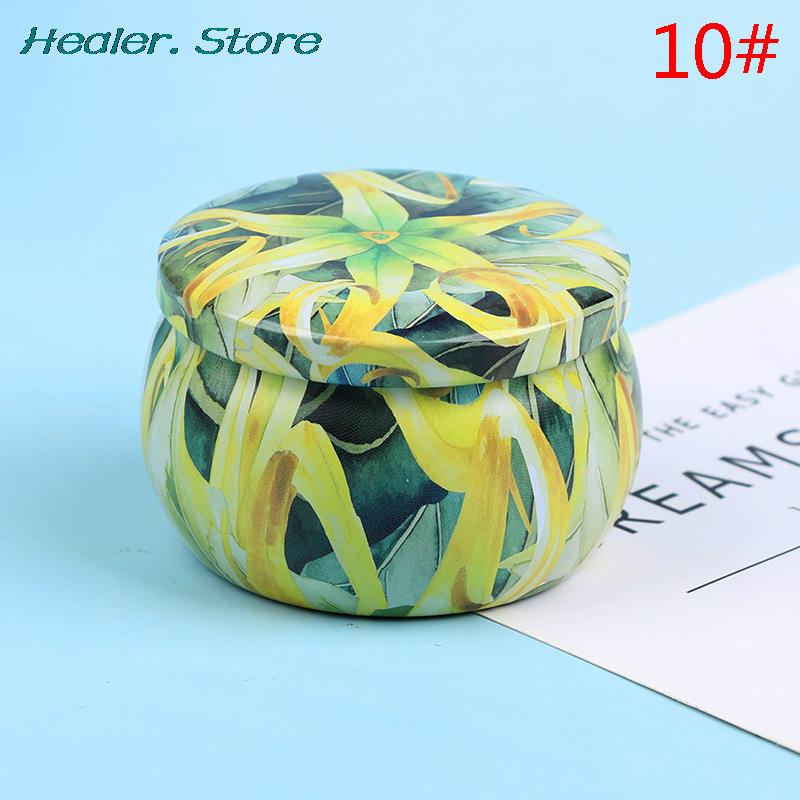 Christmas Candle Tin Jars DIY Candle Making kit Holder Storage case for Dry Storage Spices Camping  Party Favor Sweets Gifts