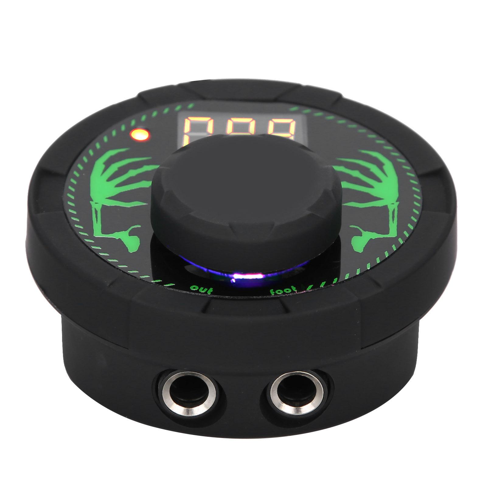 

LCD Tattoo Power Supply Foot Pedal Dual Mode Tattoo Machine Tool AccessoriesEU Plug 220V EU PLUG