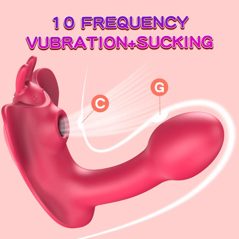 Sucker Vibrator Dildo for Women Vibrating Clitoris Stimulator Remote Control Wearable G Spot Massager Panties Female Sex Toys