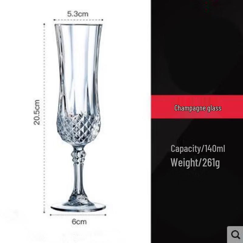 LISM Crystal Champagne Flute