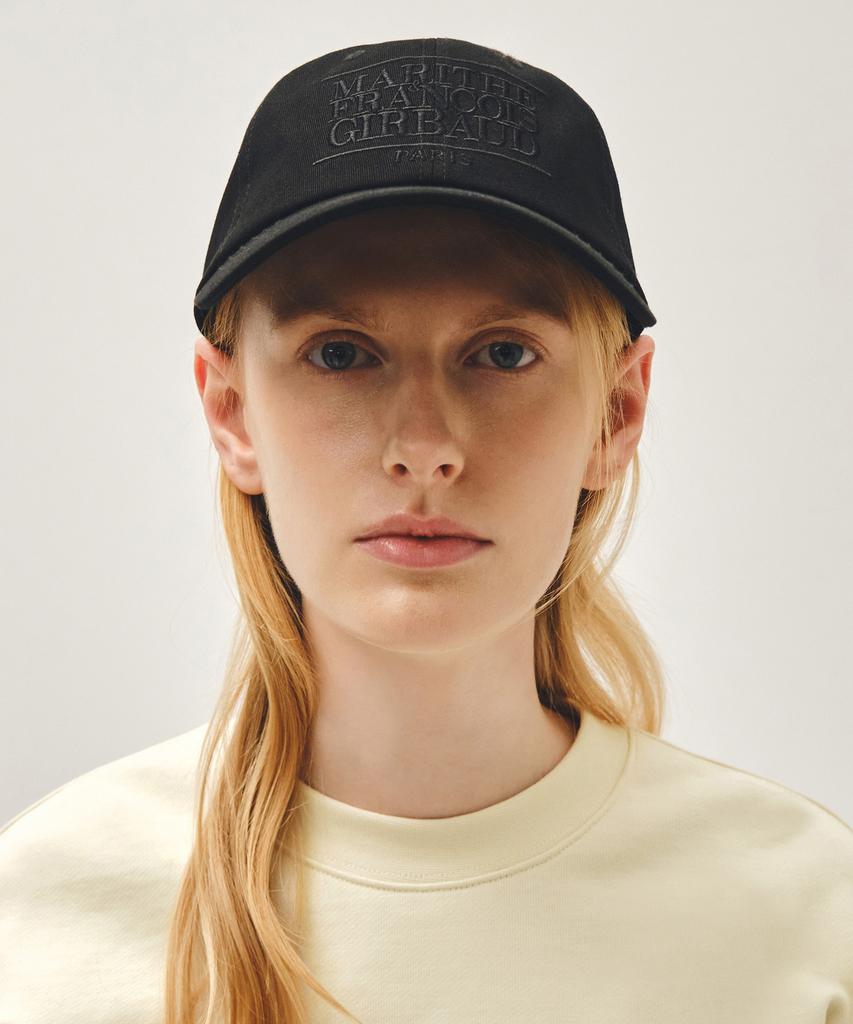 Malittepeulangsowajeobeo Classic Logo Covered Cap Black Black